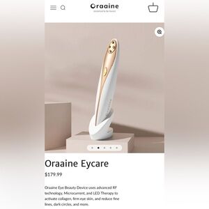 Oraaine Eycare Eye Smoothing Beauty Massager